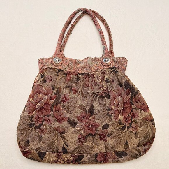 Urban Outfitters Handbags - Vintage Urban Outfitters Tapestry Bag (Y2K | Cottagecore | Coquette Academia)